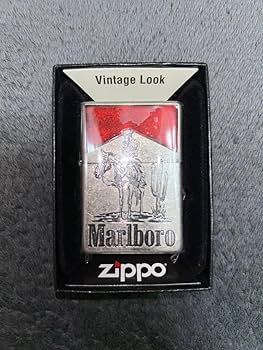 Zippo Marlboro Vintage Look ライター Amazon.co.jp: Marlboro Zippo Zippo 50th Anniversary Model in